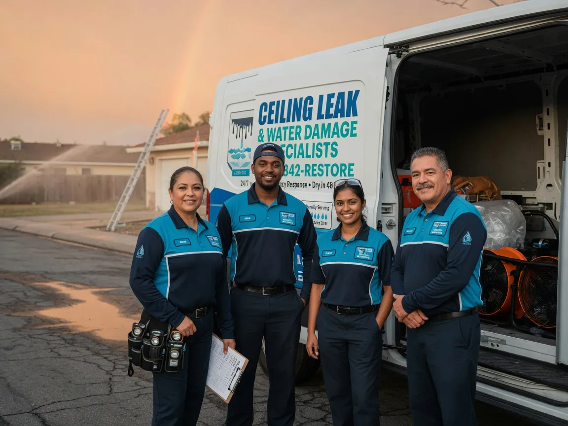 Ceiling Leak Cleanup company in Muddy, IL